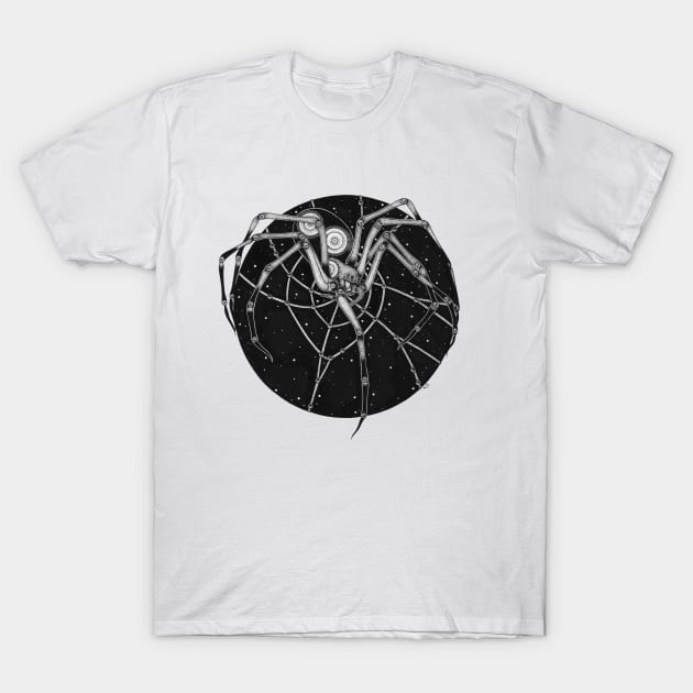 Latrodectus Roboticus T-Shirt by kirsketchbook